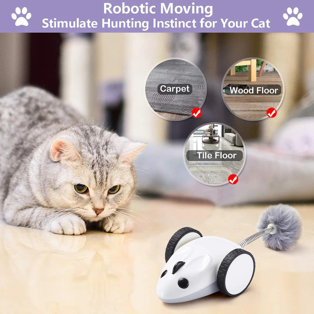 Smart App-Controlled Electric Mouse Cat Toy